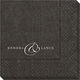 Elegant Ampersand Moire Napkins Image 2 of 2